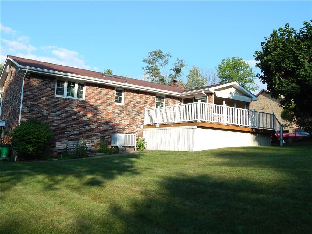76 Fulton Road Canonsburg, PA 15317 - Photo 23 of 25 The view from the back of the house shows the size of the deck and the Four Seasons Room. What a wonderful place to have a picnic with friends!