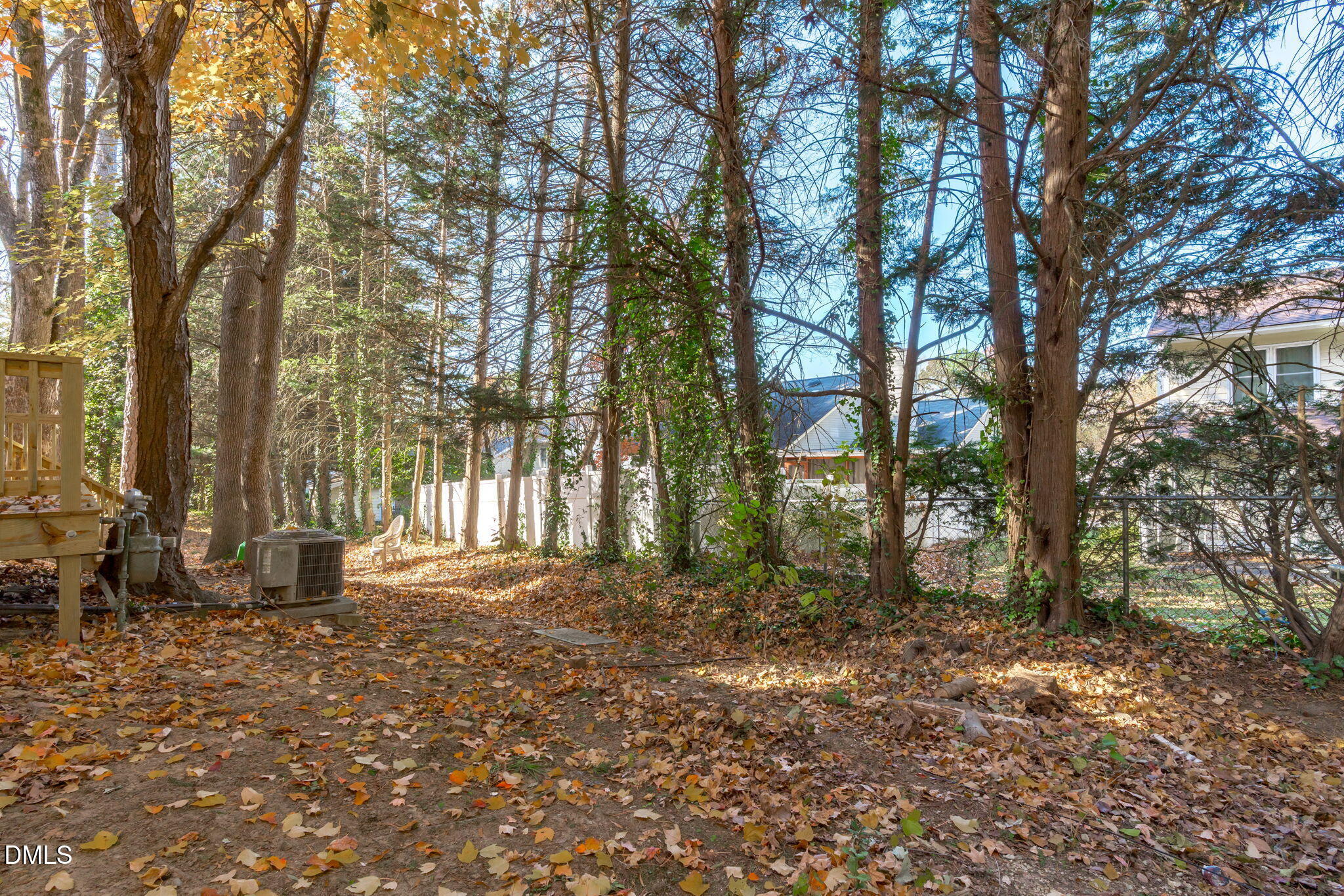 4367 Bona Court Raleigh, NC 27604 - Photo 20 of 28 a view of a yard with a tree