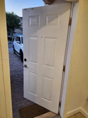 a view of storage and utility room