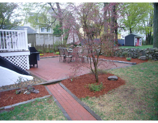 31 Waldeck Road Milton, MA 02186 - Photo 17 of 18 a view of a backyard with sitting area