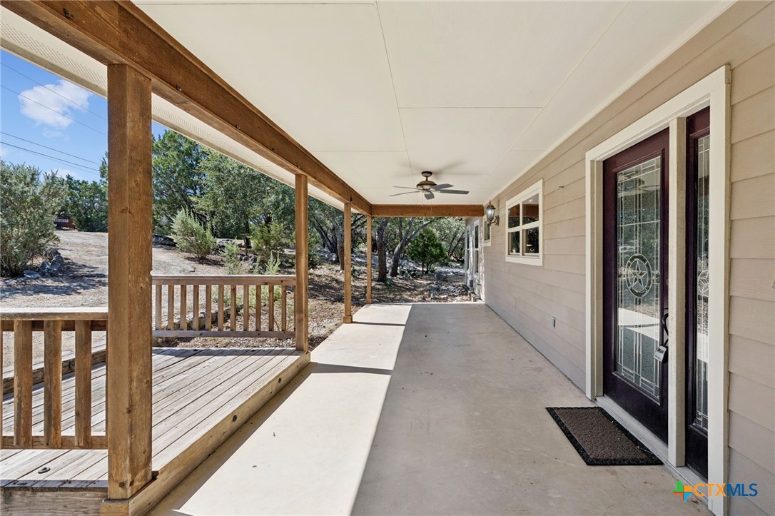 1331 Hilltop Ridge New Braunfels, TX 78132 - Photo 2 of 29 a view of balcony with furniture