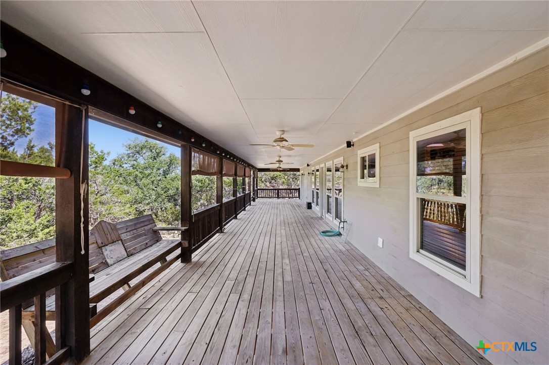 1331 Hilltop Ridge New Braunfels, TX 78132 - Photo 22 of 29 a view of a house with wooden floor