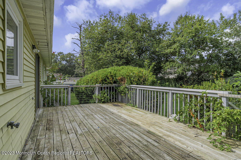 10 Eagle Drive Bayville, NJ 08721 - Photo 42 of 42 a balcony with view of trees in front of it