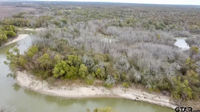 a view of a lake with mountain