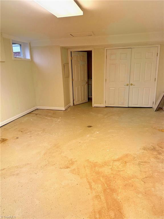 435 Elk Spur Street Elkin, NC 28621 - Photo 38 of 44 Basement space - perfect for home office, gym, hobby room with full bath