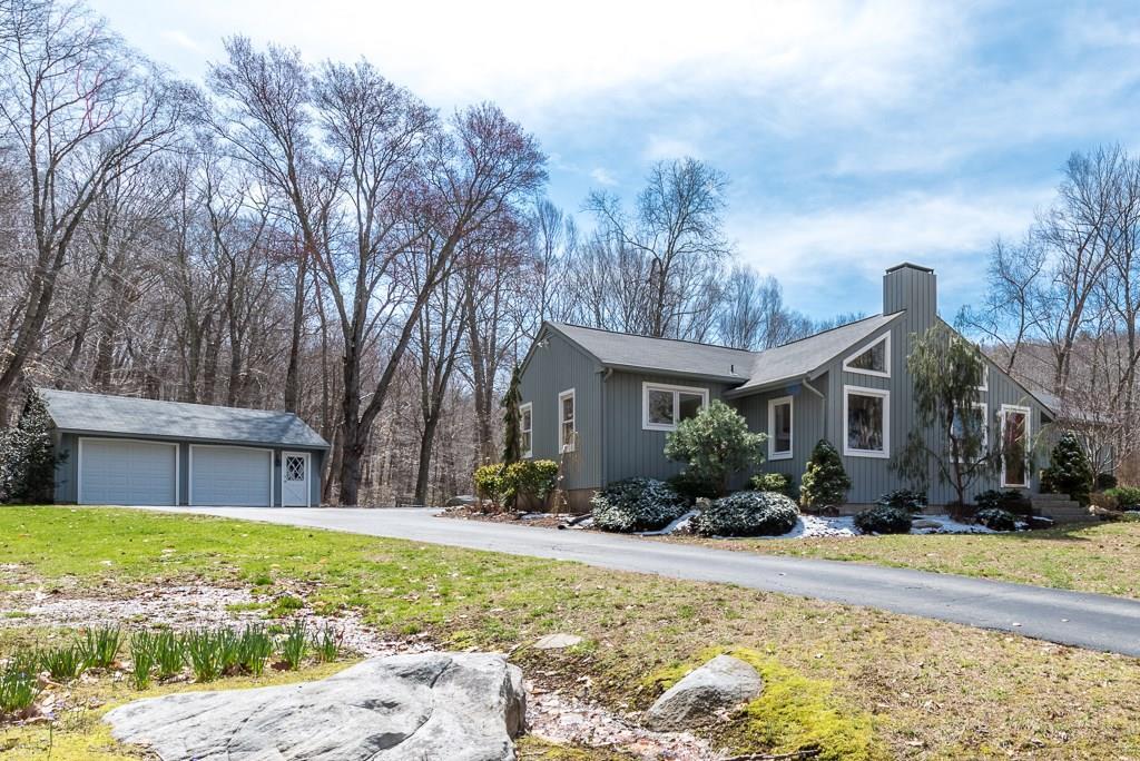 16 River Road Deep River, CT 06417 - Photo 1 of 1 a front view of house with yard and trees around