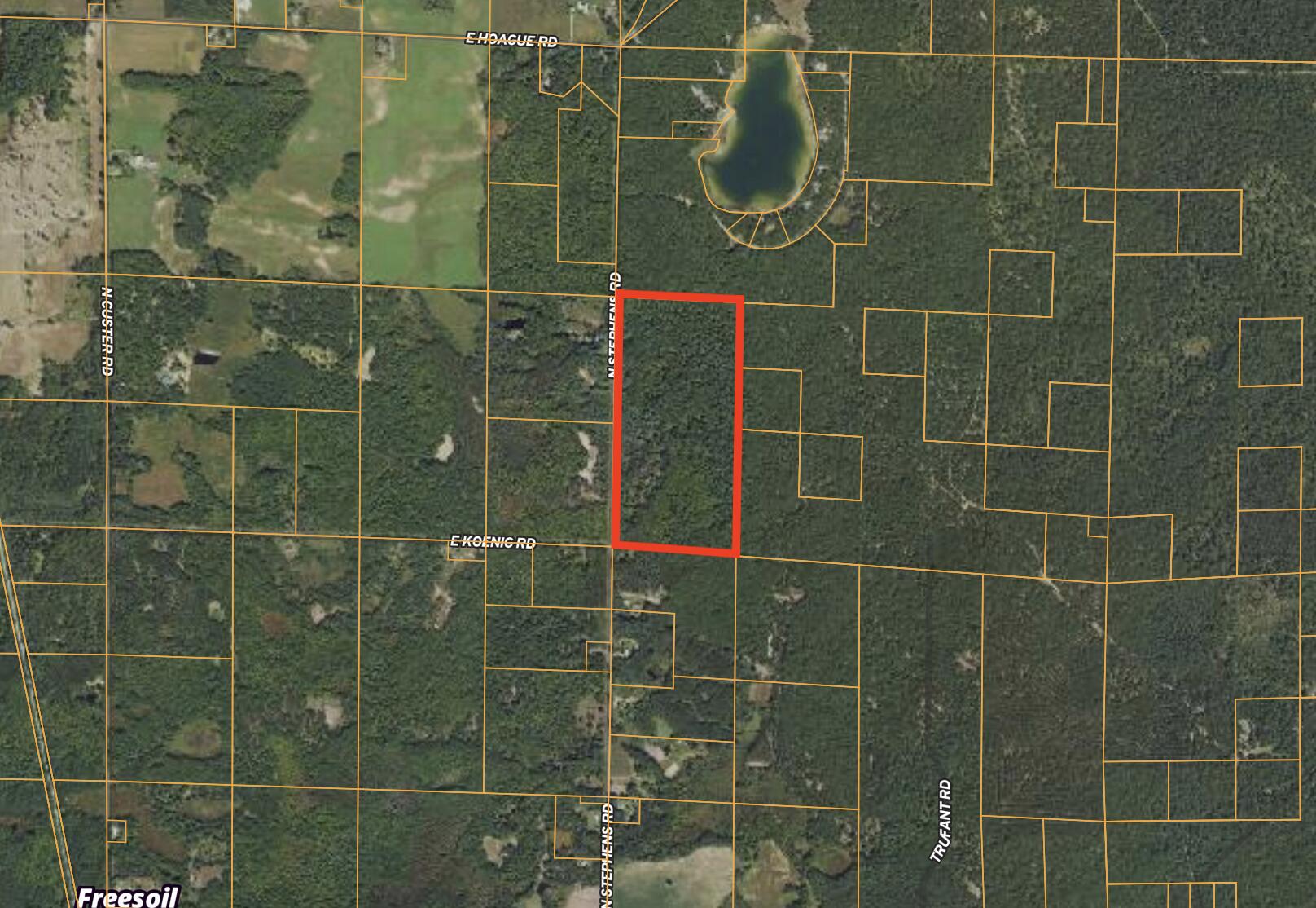 10336 North Stephens Road Free Soil, MI 49411 - Photo 47 of 47 Aerial Far