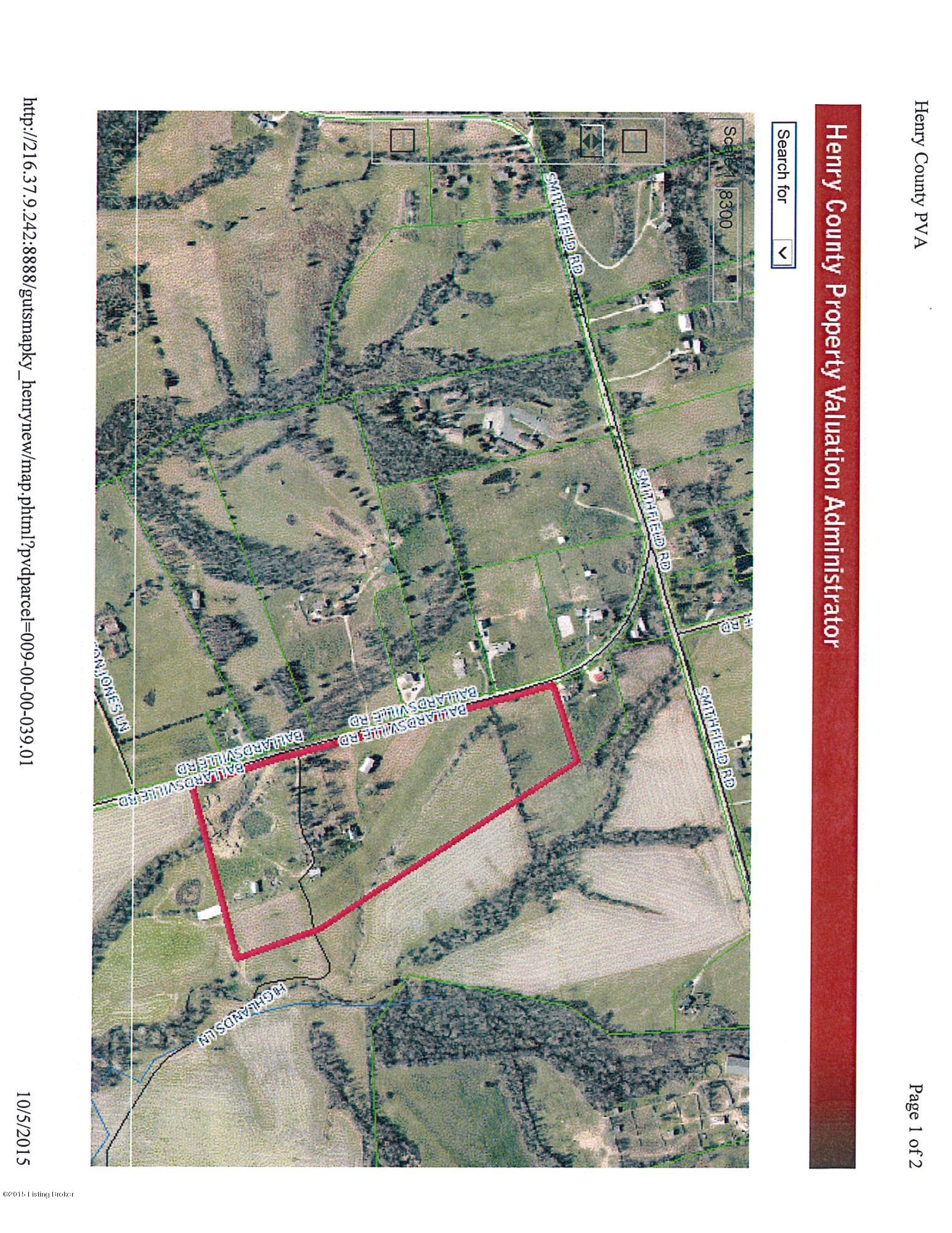 6964 Ballardsville Road Smithfield, KY 40068 - Photo 41 of 47 aerial view