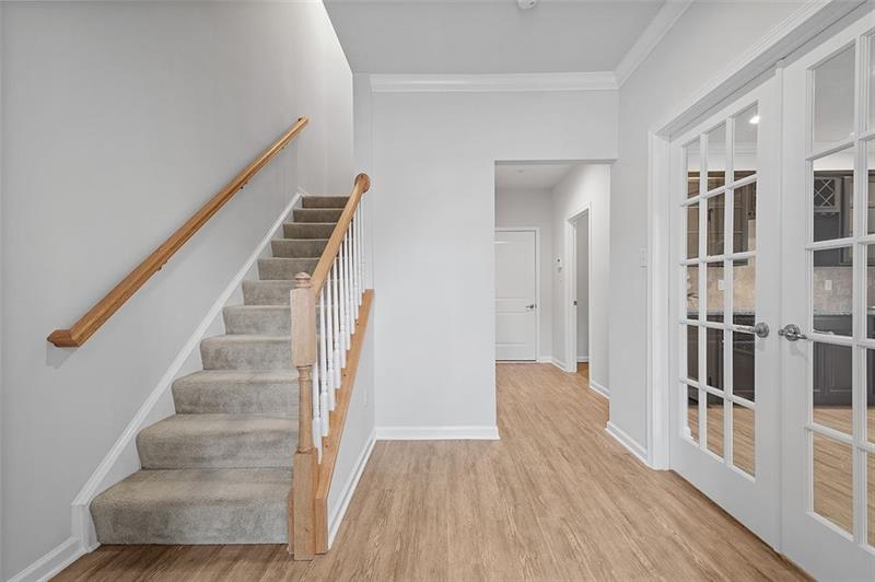 258 Venango Trail Mars, PA 16046 - Photo 3 of 40 a view of entryway and hall with wooden floor