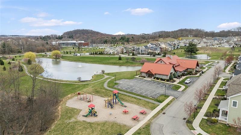 258 Venango Trail Mars, PA 16046 - Photo 33 of 40 a view of a lake in middle of the town