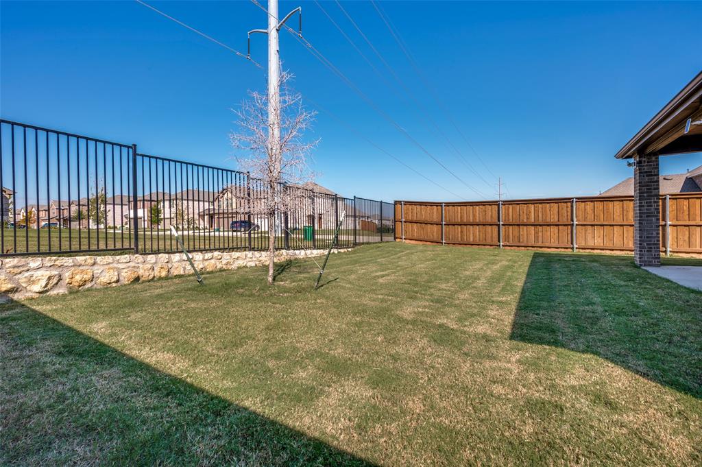 3876 Lyndhurst Avenue Little Elm, TX 75068 - Photo 25 of 25 a view of a backyard