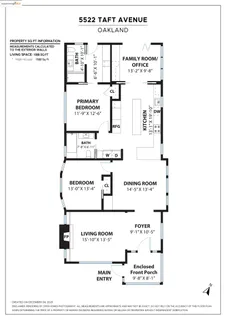 $1,349,000 | 5522 Taft Avenue, Oakland, CA 94618