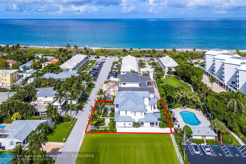 1122 Miramar Drive Delray Beach, FL 33483 - Photo 2 of 44 a view of a city with an ocean