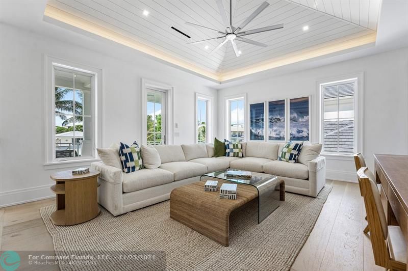 1122 Miramar Drive Delray Beach, FL 33483 - Photo 24 of 44 a living room with furniture and a large window