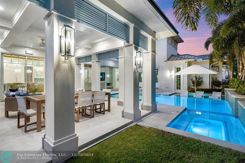 1122 Miramar Drive Delray Beach, FL 33483 - Photo 37 of 44 a view of yard with patio