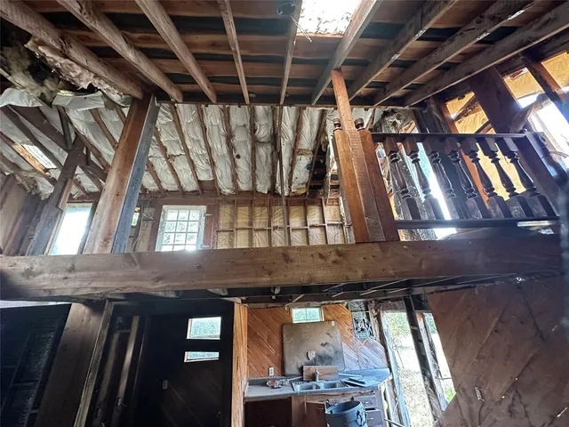 a room with storage and utility