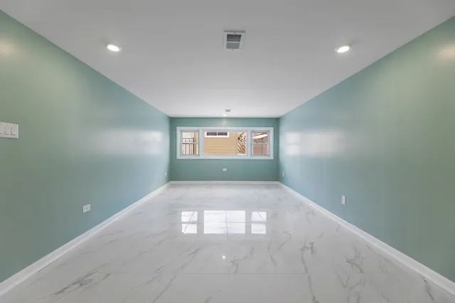 a view of hallway with window