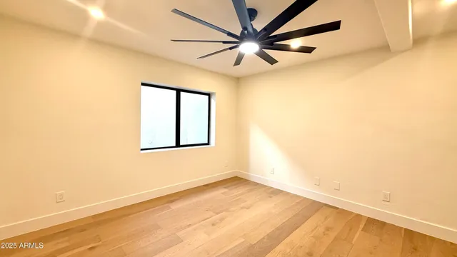 wooden floor in an empty room