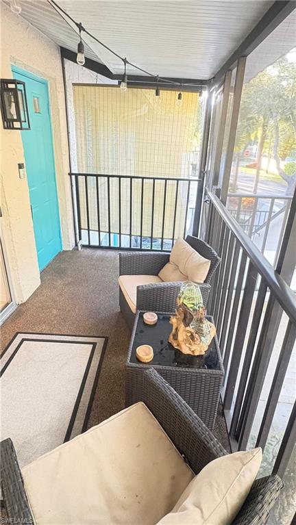 4120 Looking Glass Lane, Unit 3708 Naples, FL 34112 - Photo 22 of 25 View of balcony