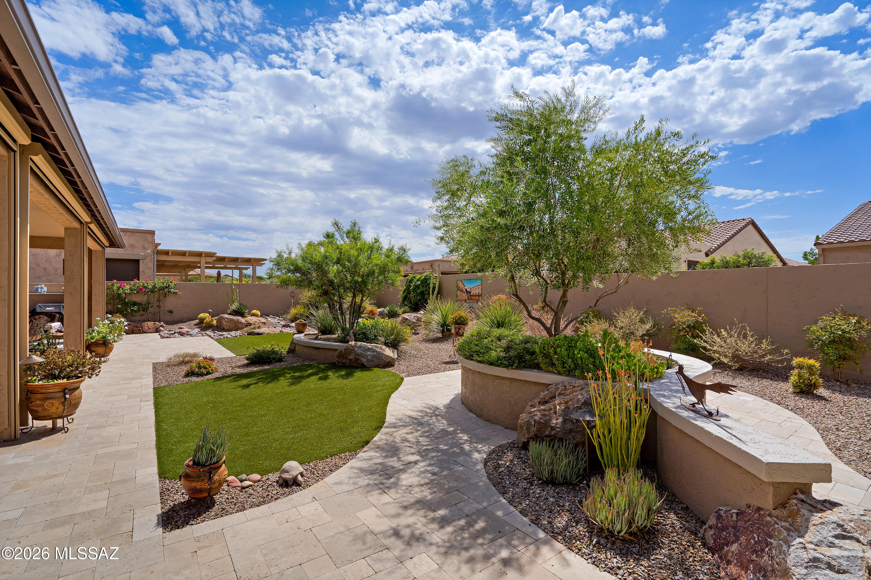 31579 South Misty Basin Road Oracle, AZ 85623 - Photo 32 of 48 Lush Desert Oasis