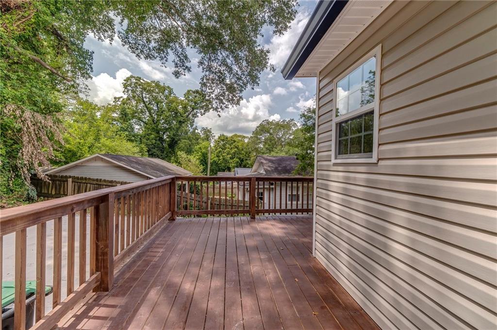 310 Kingston Avenue Northeast Rome, GA 30161 - Photo 43 of 45 a view of a balcony with wooden floor