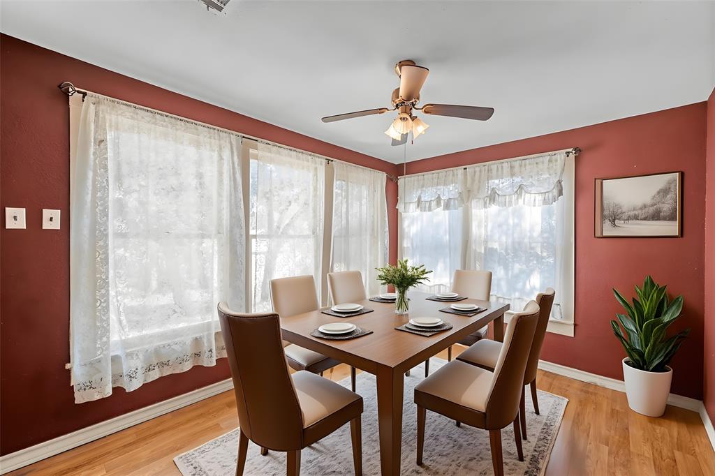 2623 North 15th A Street Waco, TX 76708 - Photo 15 of 23 a dining room with furniture window and wooden floor