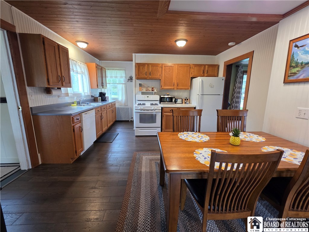 6386 County Touring Rte 54 Chautauqua, NY 14757 - Photo 18 of 49 Your beautiful eat-in kitchen with new flooring