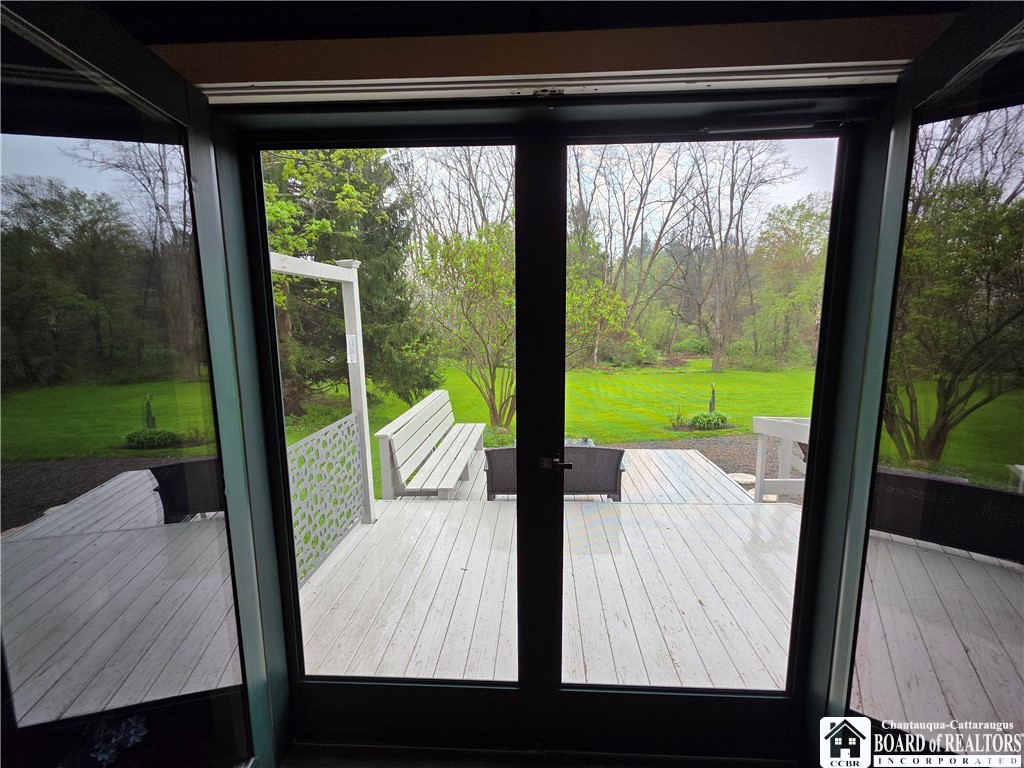 6386 County Touring Rte 54 Chautauqua, NY 14757 - Photo 23 of 49 from the dining room looking over the side yard to