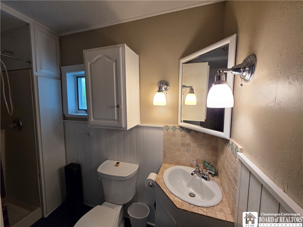 6386 County Touring Rte 54 Chautauqua, NY 14757 - Photo 25 of 49 1st floor 3 piece full bath off the dining room
