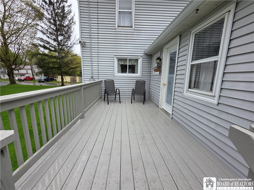 6386 County Touring Rte 54 Chautauqua, NY 14757 - Photo 3 of 49 This large new deck welcomes you off the paved dri