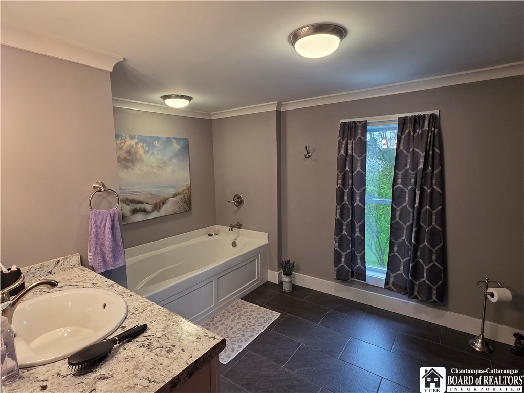 6386 County Touring Rte 54 Chautauqua, NY 14757 - Photo 32 of 49 The 2nd floor bathroom has been updated and offers