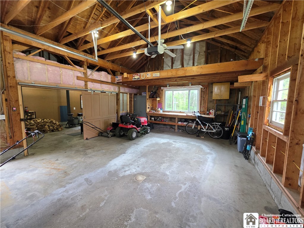 6386 County Touring Rte 54 Chautauqua, NY 14757 - Photo 47 of 49 Welcome to the garage! This side is big enough for