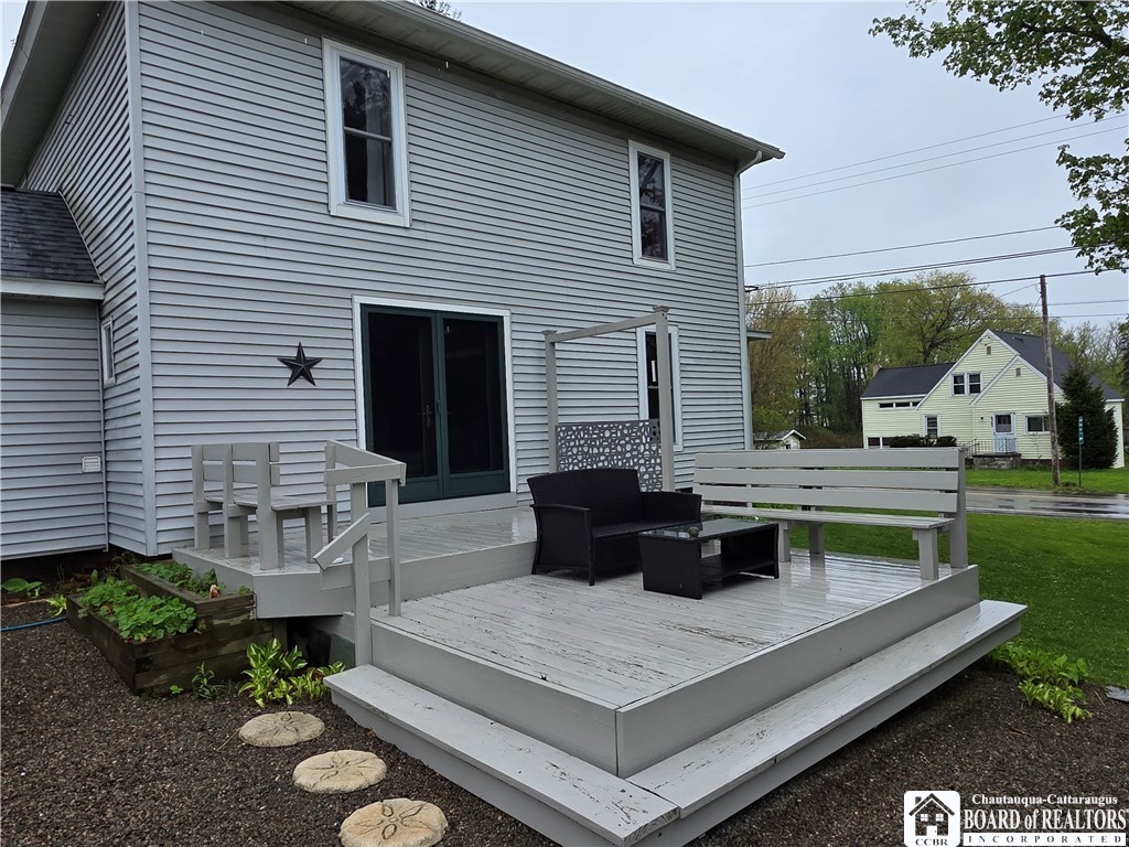 6386 County Touring Rte 54 Chautauqua, NY 14757 - Photo 6 of 49 This side of the house offers a stepped down deck