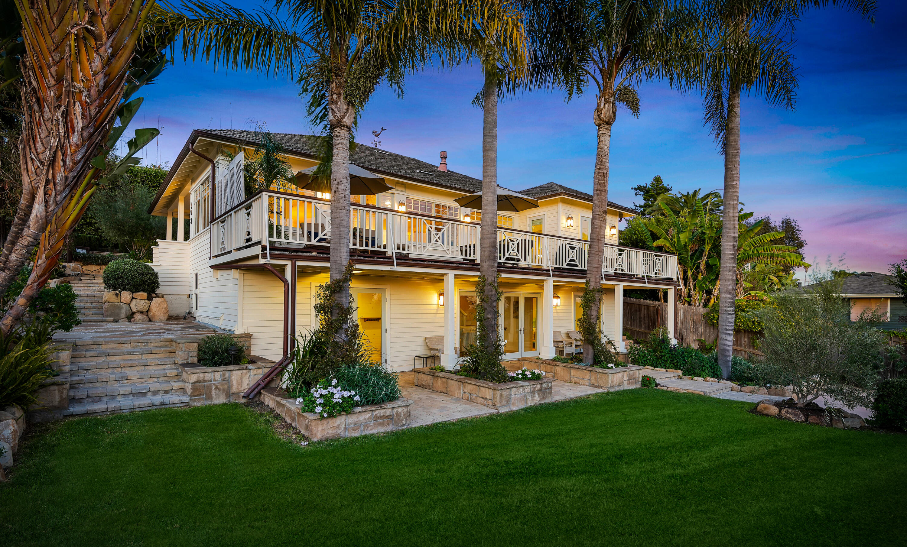 Undisclosed Address Summerland, CA 93067 - Photo 1 of 27 a view of a house with a yard