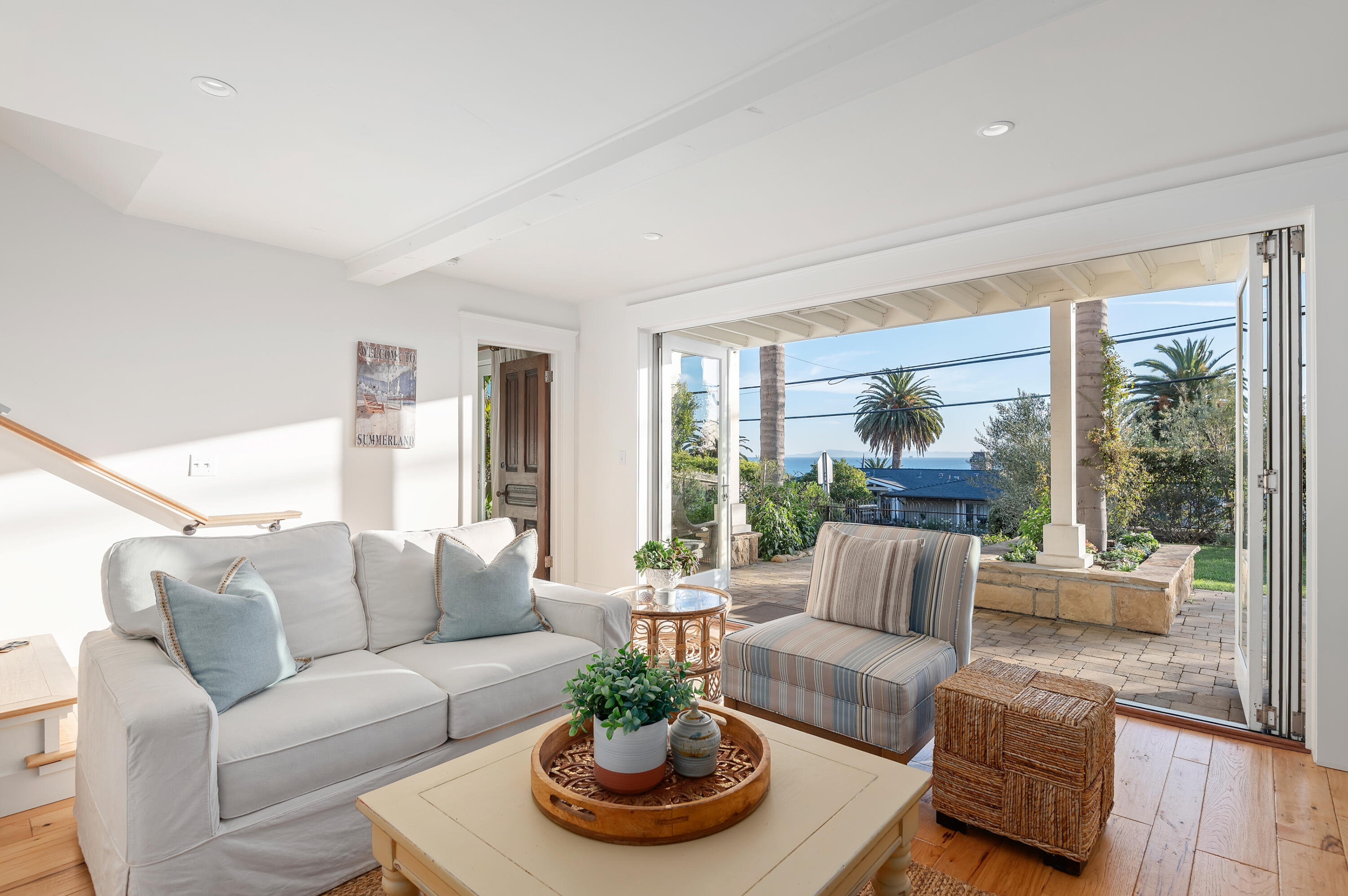 Undisclosed Address Summerland, CA 93067 - Photo 19 of 27 a living room with furniture and a large window