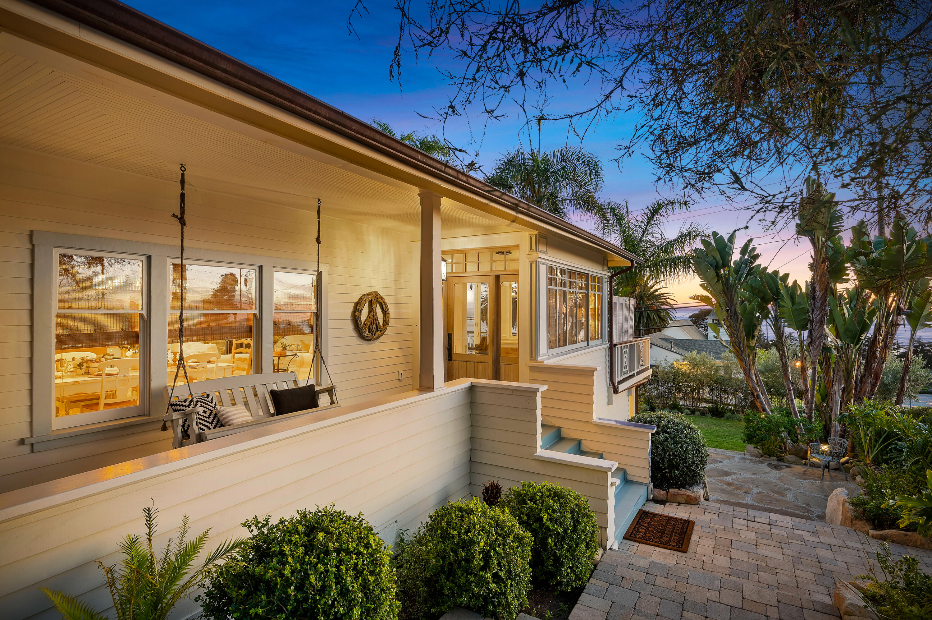 Undisclosed Address Summerland, CA 93067 - Photo 2 of 27 a front view of a house with garden