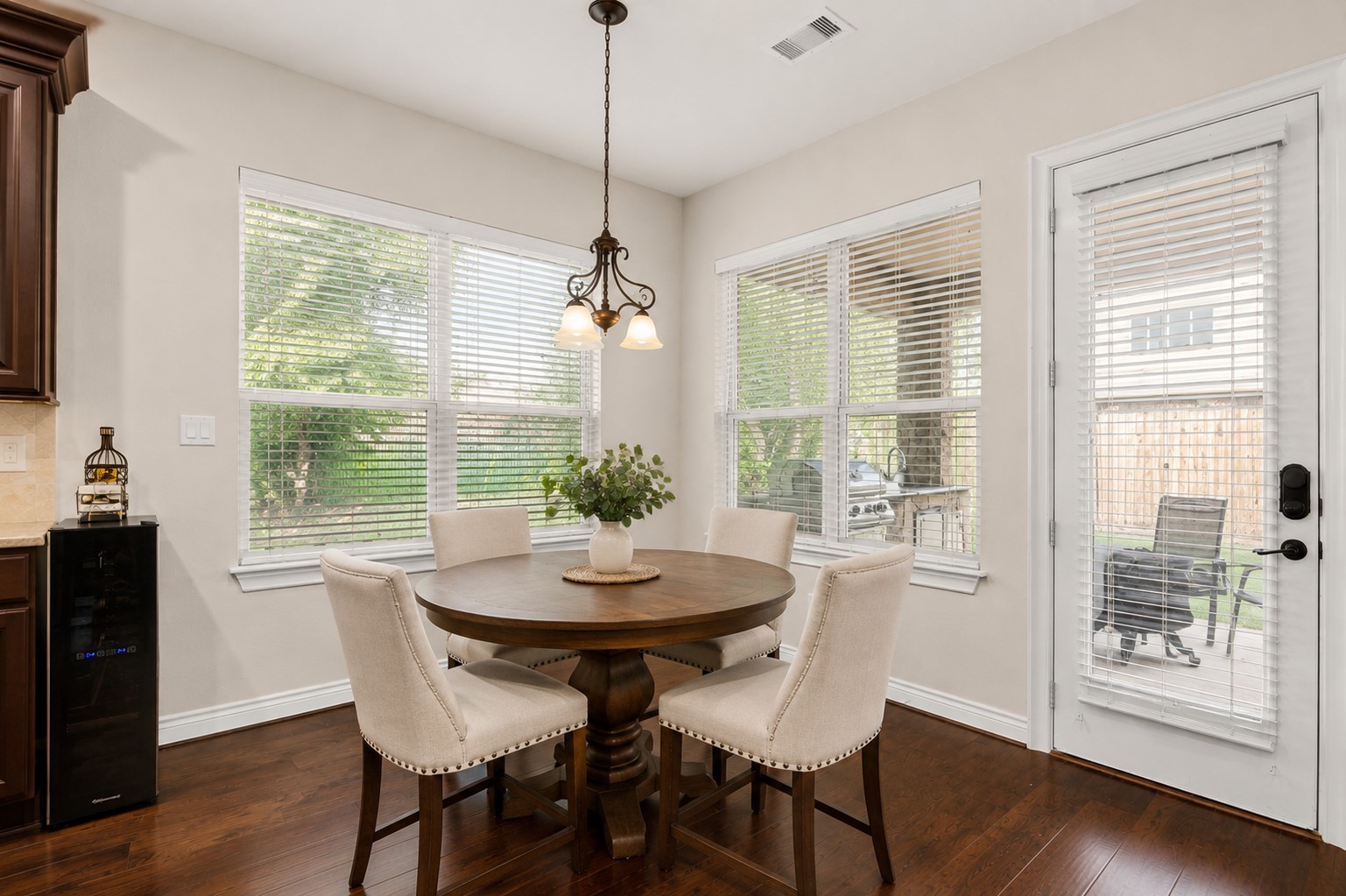 4315 Sanctuary Halls Spring, TX 77388 - Photo 11 of 50 a view of a dining room with furniture window and wooden floor