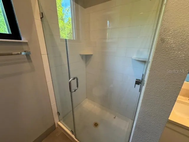 a view of city from balcony