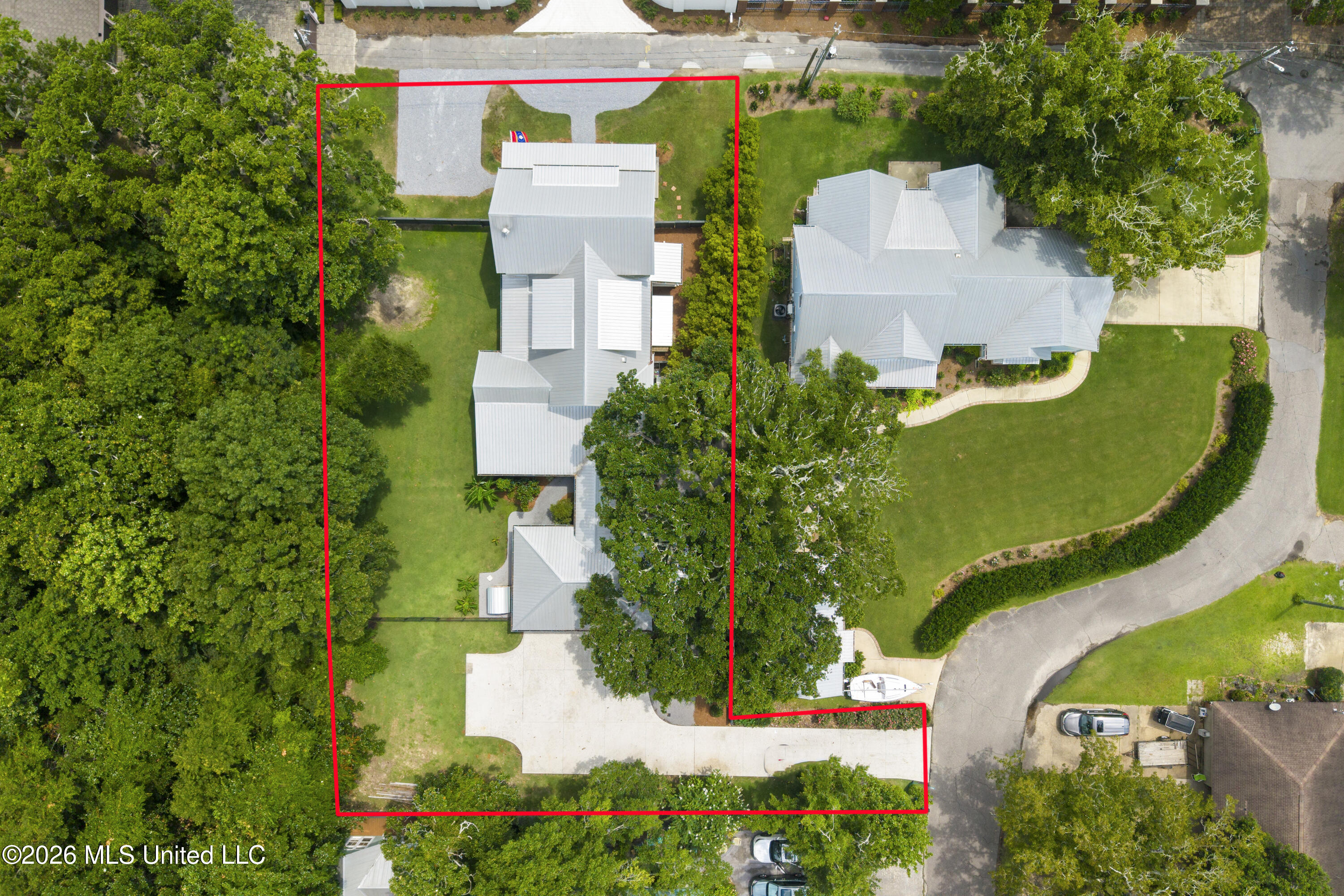305 Beach Hill Road Ocean Springs, MS 39564 - Photo 53 of 63 Aerial View
