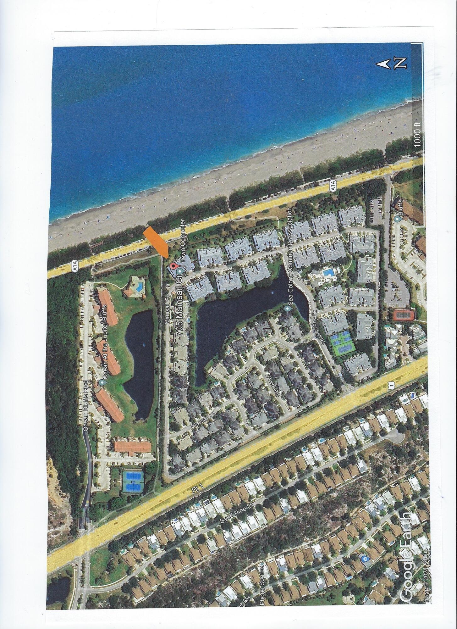 705 Mainsail Circle Jupiter, FL 33477 - Photo 20 of 20 705 Mainsail Aerial Google