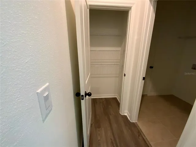 wooden floor in a gallery