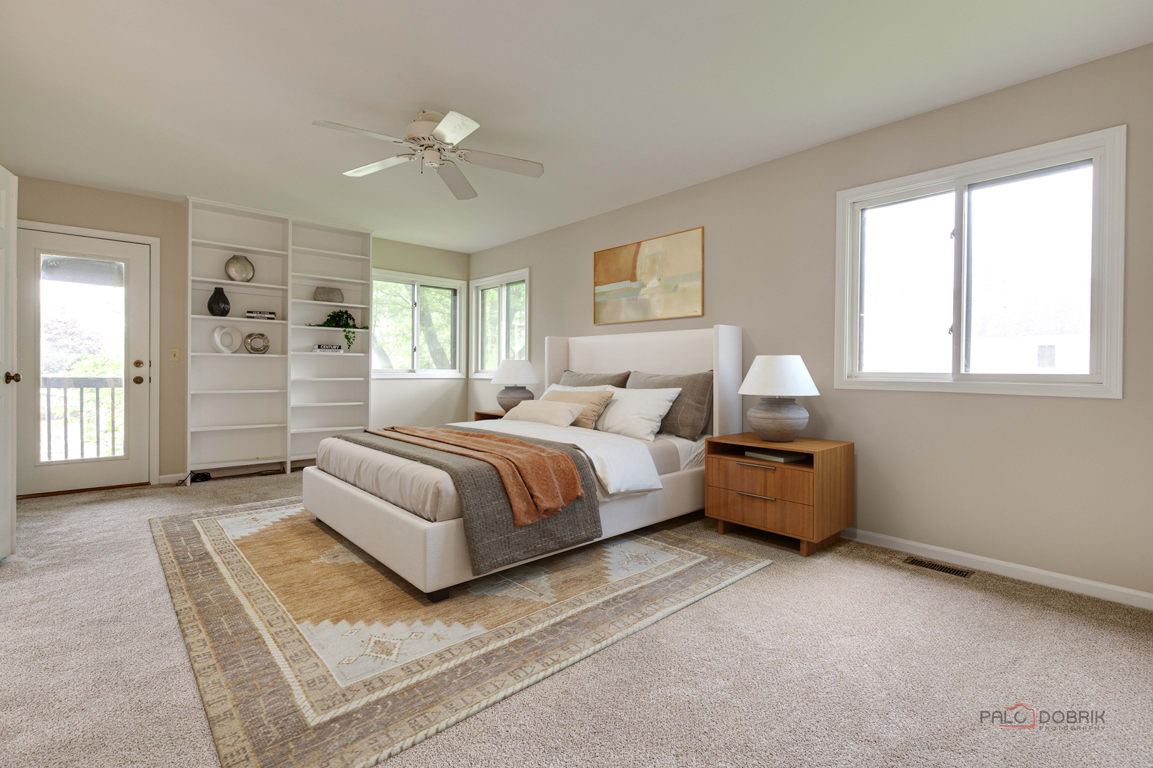 621 Raintree Road Buffalo Grove, IL 60089 - Photo 28 of 46 a spacious bedroom with a bed and window