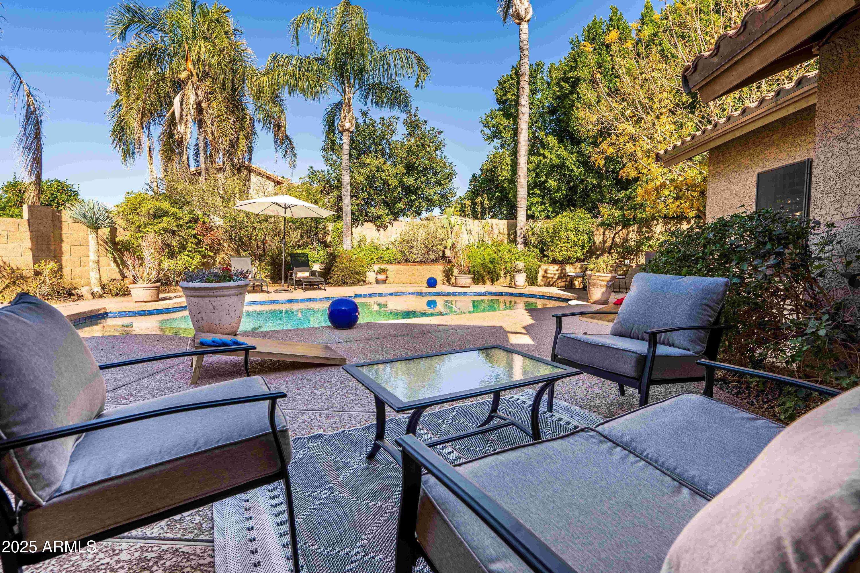 5426 East Libby Street Scottsdale, AZ 85254 - Photo 26 of 29 a view of a patio with swimming pool