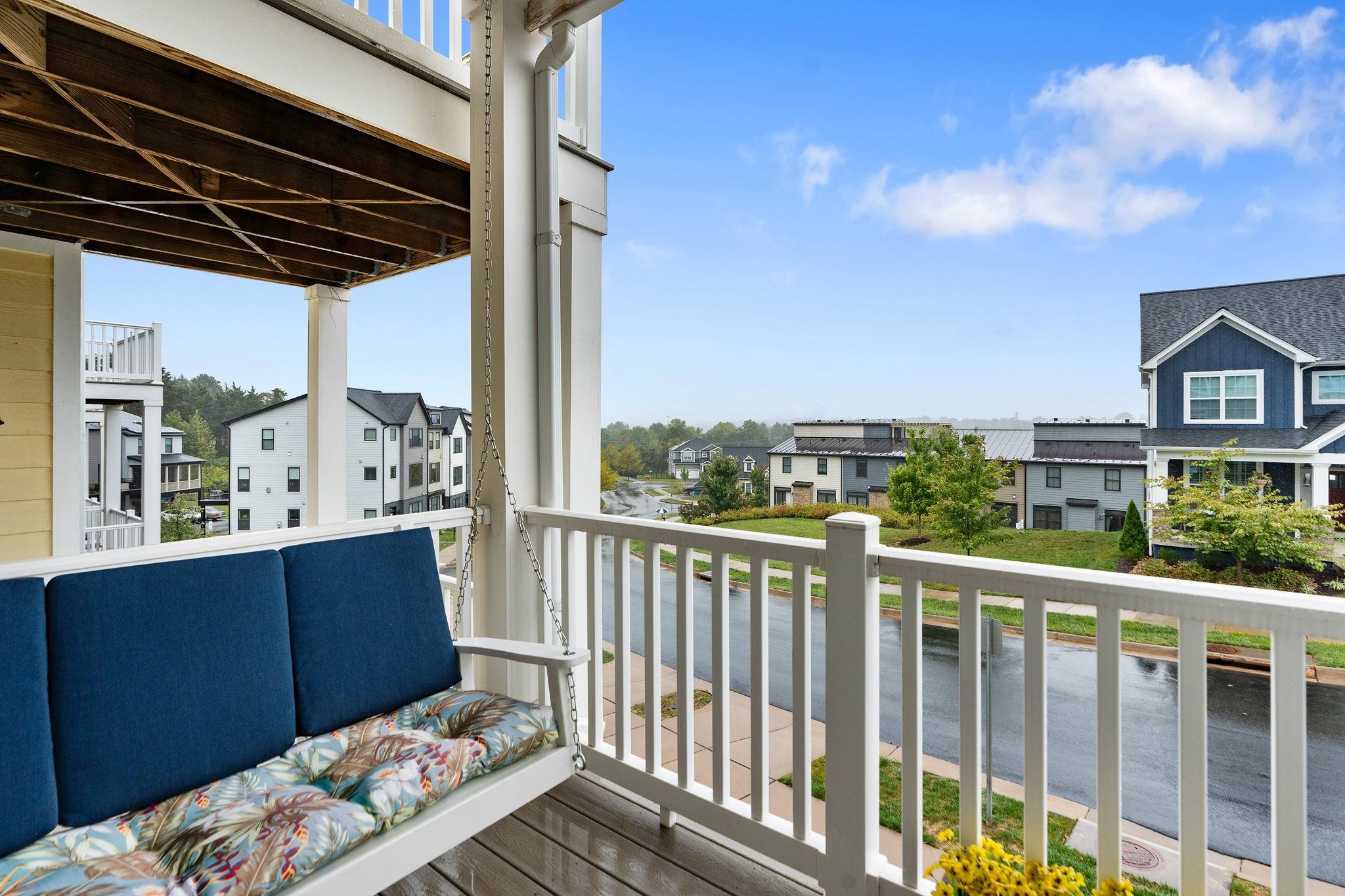 1644 Delphi Drive Charlottesville, VA 22911 - Photo 4 of 39 a view of balcony and wooden floor