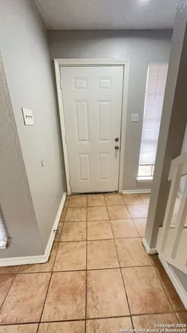 a view of front door