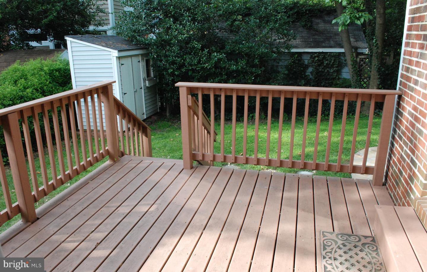 5511 Greentree Road Bethesda, MD 20817 - Photo 24 of 26 Rear Yard Deck