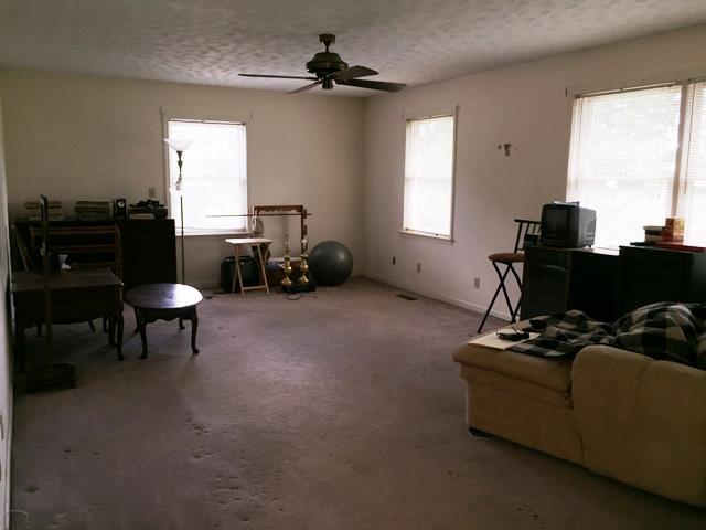 Living room is very large!