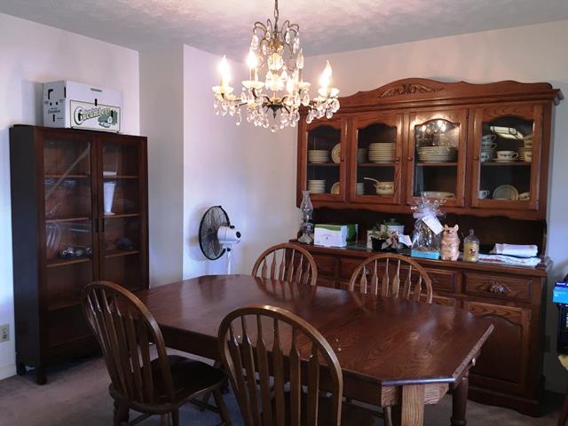 Dining room is in combination with the kitchen...both rooms are large!