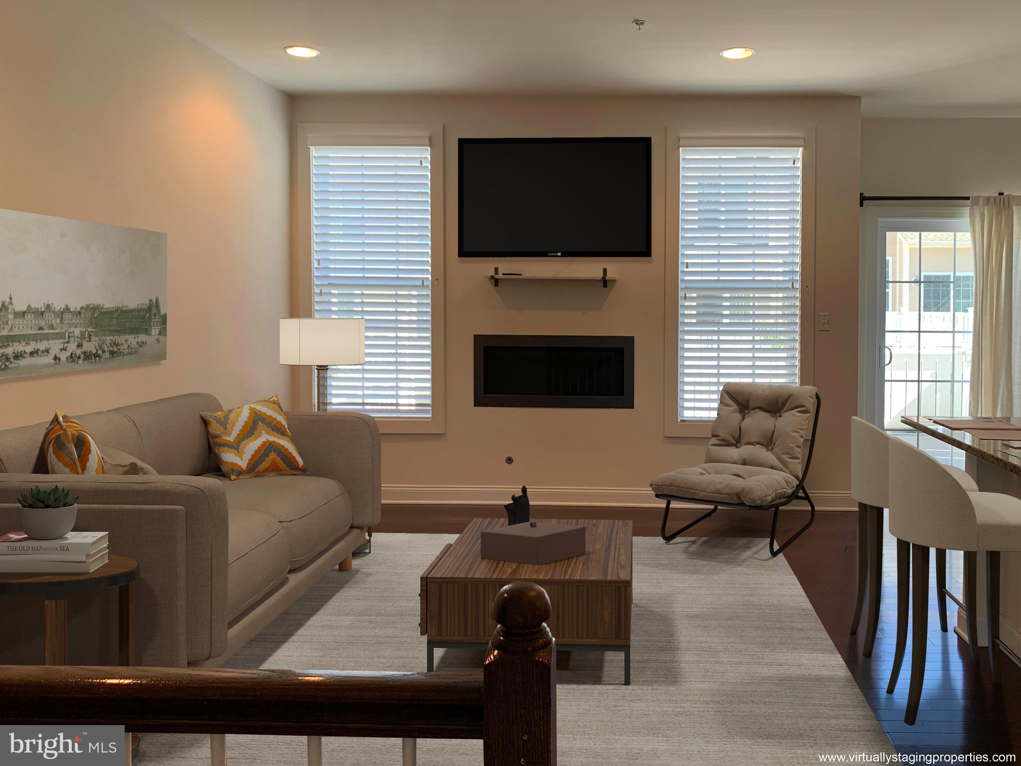 7660 Elmcrest Road Hanover, MD 21076 - Photo 7 of 56 Virtual Staged - Family Room 1st Floor