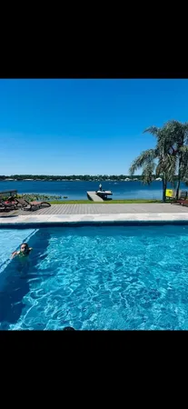 a view of an ocean beach